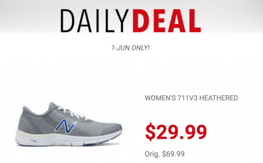 New Balance Women’s 711V3 Cross Trainers Just $29.99 Today Only! (Reg. $69.99)