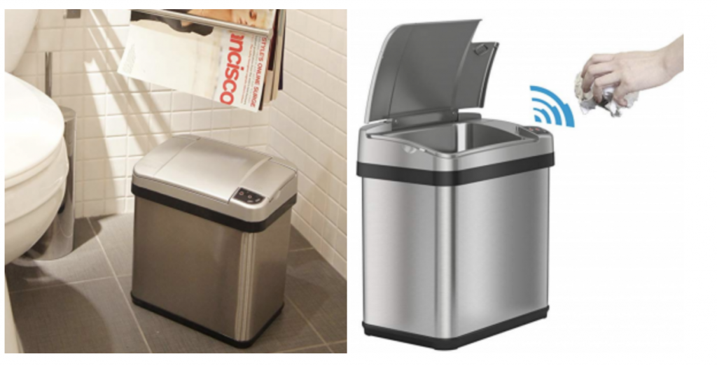 iTouchless 2.5 Gallon Stainless Steel Touchless Trash Can $39.99! (Reg. $59.99)