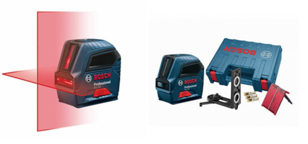Bosch Self-Leveling Cross-Line Laser Just $99.99 Today Only! (Reg. $149.99)