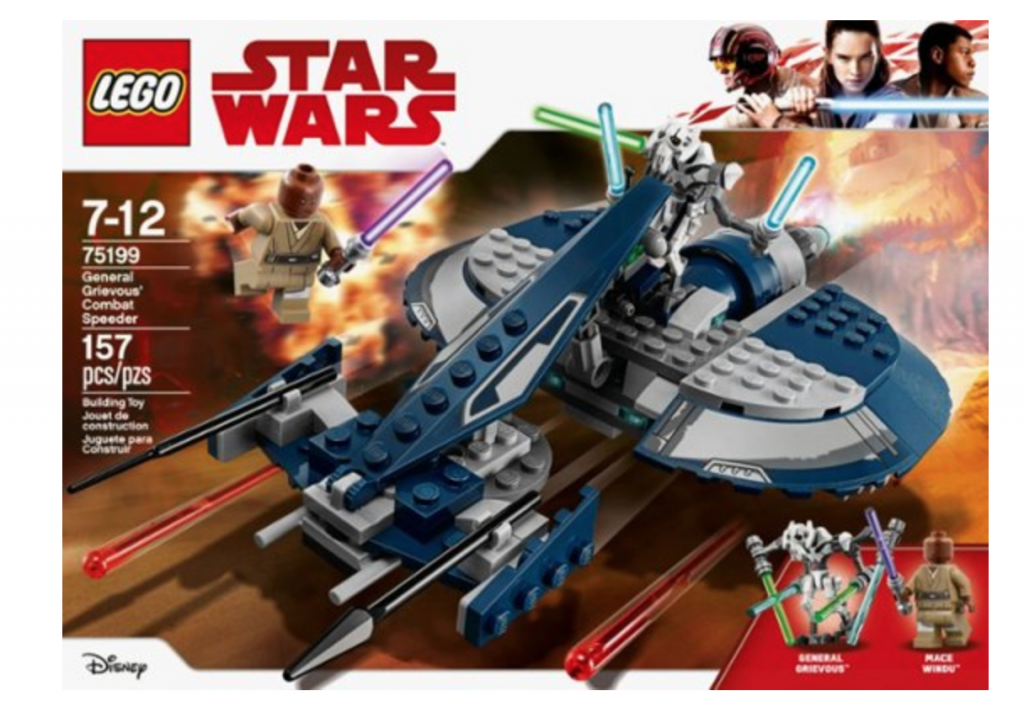 LEGO – Star Wars General Grievous’ Combat Speeder Building Just $15.99! (Reg. $29.99)