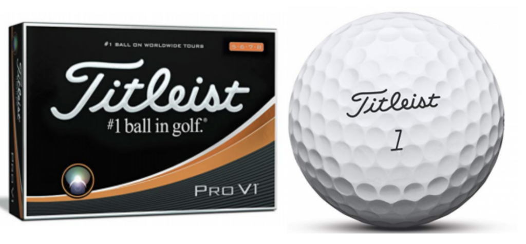 Titleist Pro V1 Golf Balls, Prior Generation, 12 Pack Just $39.95! (Reg. $48.00)