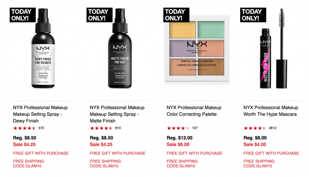 Macy’s 10 Days Of Beauty Event: Save 50% Off NYX Setting Spray, Mascara & Color Correcting Palettes!
