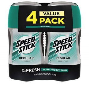 Speed Stick Deodorant for Men, Regular 4-Pack Just $6.15 Shipped!