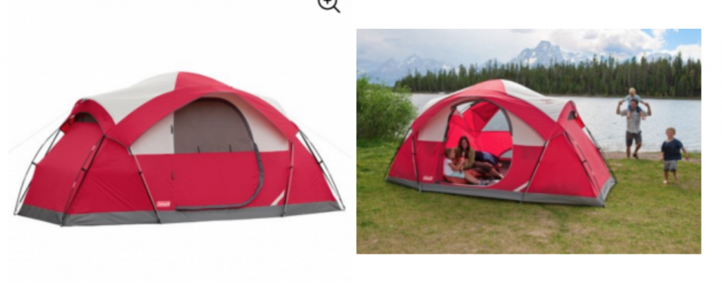 Coleman Cimmaron 8-Person Modified Dome Tent $89.99! (Reg. $150.48)