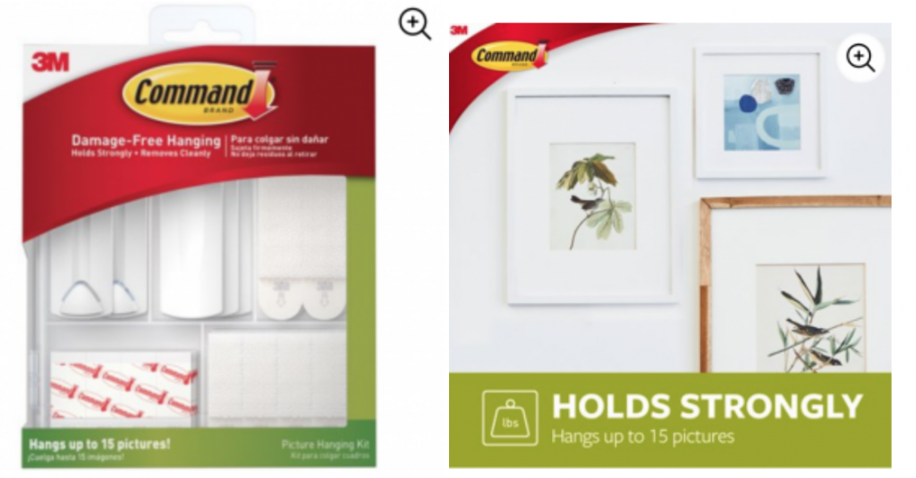 Command Picture Hanging Kit Hangs 15 Pictures Just $13.79! (Reg. $22.99)