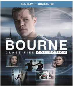 The Bourne Classified Collection Blu-ray + Digital HD Box Set Just $14.99! (Reg. $44.98)