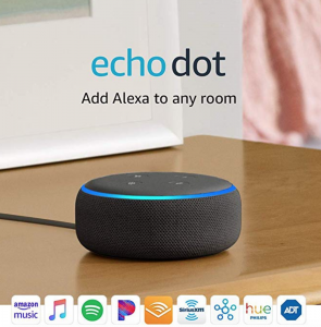 Echo Dot (3rd Gen) – Smart speaker with Alexa Just $24.99! (Reg. $49.99)