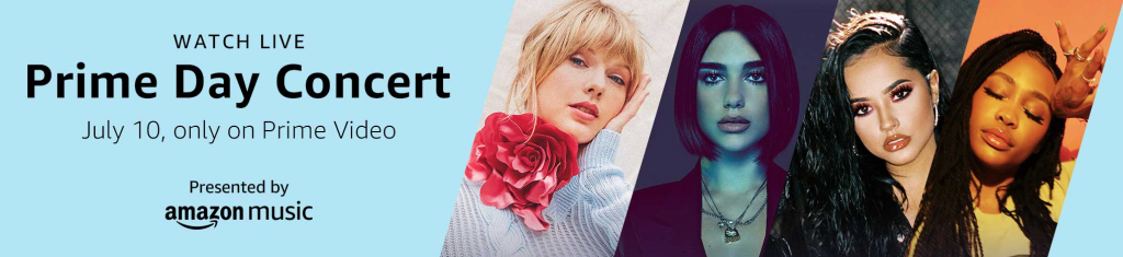 Prime Day Concert July 10th! Taylor Swift, Dua Lipa, SZA and More!