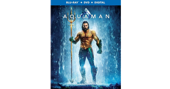 Aquaman – Includes Digital Copy, Blu-ray, DVD – Just $9.99!