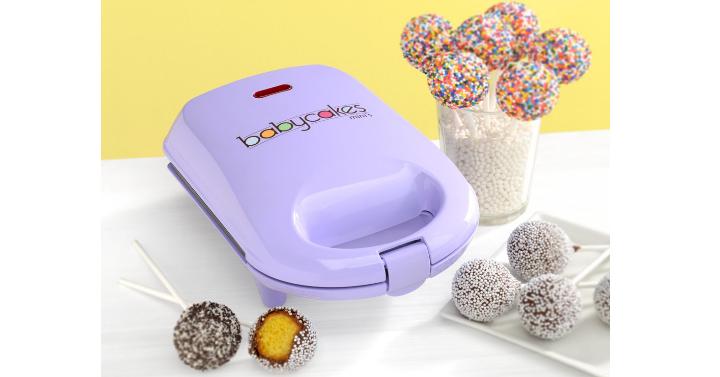 Babycakes Mini Cake Pop Maker – Only $12.99!