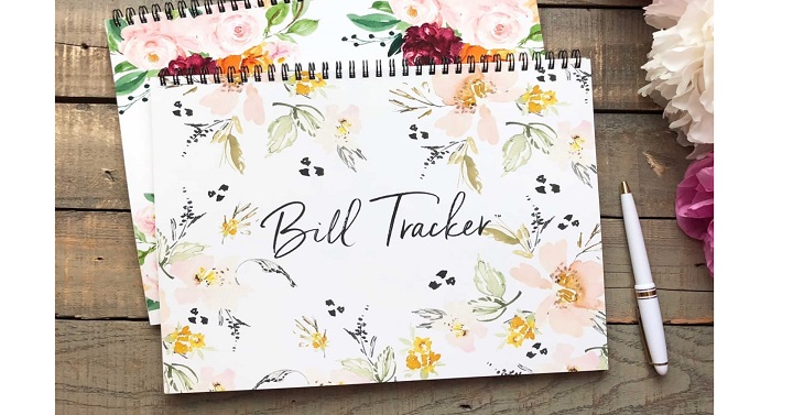 Daisy and Decor Bill Tracker Journal Only $9.99!