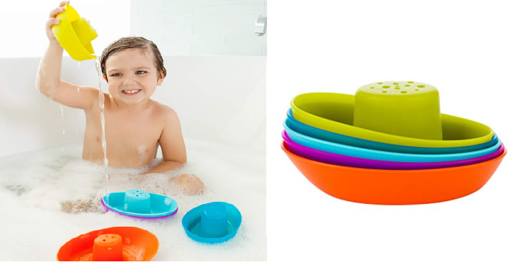 Boon Fleet Stacking Boats Bath Toys Only $5.62! Great Reviews!