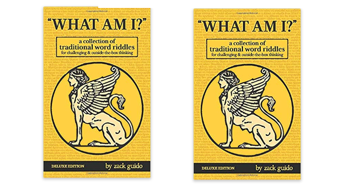 What Am I?: A Collection of Traditional Word Riddles Only $4.08! Fun Car Game with Great Reviews!