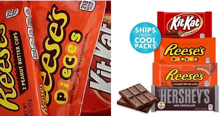 HERSHEY’S Assorted Chocolate Candy Bars, 20 Count – Only $12.79!