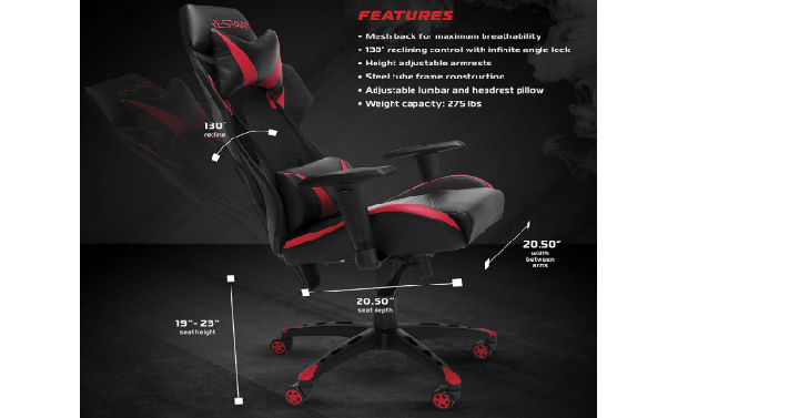 RESPAWN-205 Racing Style Office Or Gaming Chair Only $136.46 Shipped! (Reg. $225)