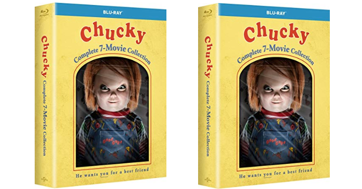 Chucky: Complete 7-Movie Collection Blu-ray Boxed Set Only $19.99! (Reg. $37)