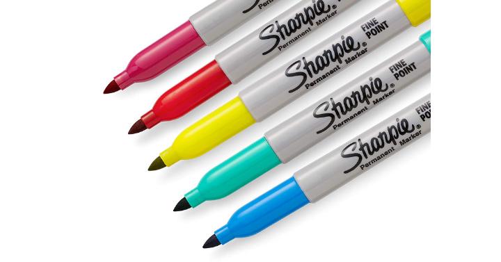 Sharpie Color Burst Permanent Markers, Fine Point, 5 Pack – Only $2.73!