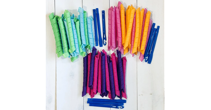 Extra Long Spiral Curlers from Jane – Set of 18 – Just $14.99! Super great price!
