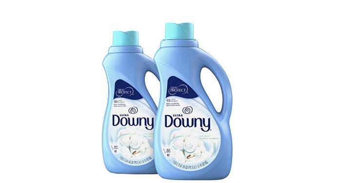 Downy Ultra Cool Cotton Liquid Fabric Conditioner, 51 fl oz (Pack of 2) – Only $6.73!