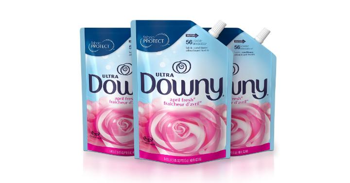 Downy Ultra April Fresh Liquid Fabric Conditioner Smart Pouch, Fabric Softener (3 Pack) – Only $5.82!