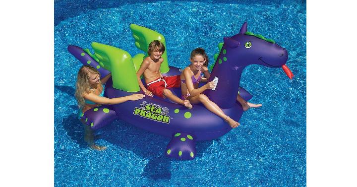 Swimline Giant Sea Dragon Inflatable Pool Toy – Only $19.99!