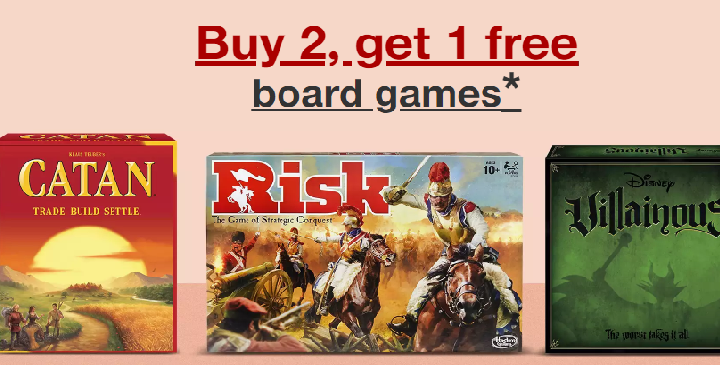 Target: Buy 2 Board Games, Get 1 for FREE! Fun Father’s Day Gifts!