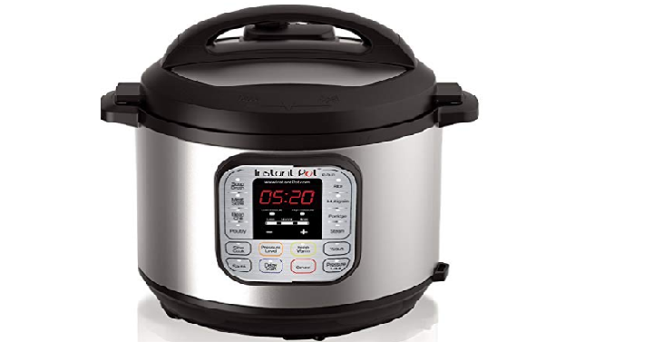 Instant Pot 6 Qt 7-in-1 Multi-Use Programmable Pressure Cooker Only $59.95 Shipped! (Reg. $100)