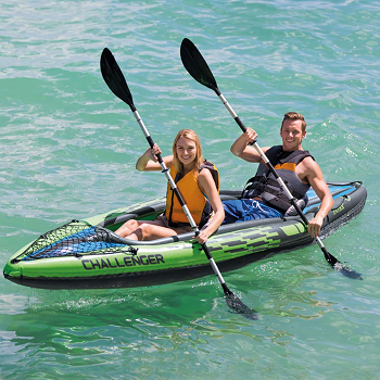 2-Person Infatable Kayak Set with Oars & Pump Only $69.99!