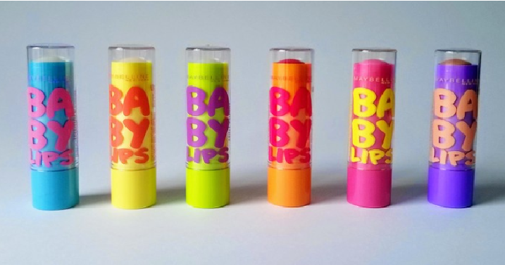 Maybelline Baby Lips Moisturizing Lip Balm (6 Pack) Only $10.99 Each! That’s Only $1.83 Each!