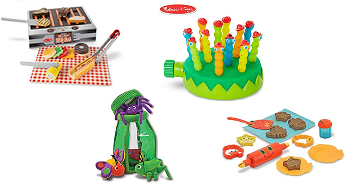 Save up to 30% on select Outdoor Themed Toys from Melissa & Doug! Priced from $5.29!