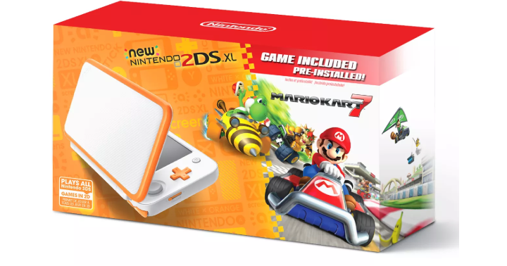 Nintendo 2DS XL with Mario Kart 7 Only $129.99 Shipped! (Reg. $150)
