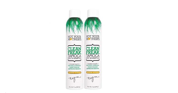 Not Your Mother’s 2 Piece Clean Freak Tapioca Dry Shampoo – Only $5.68!