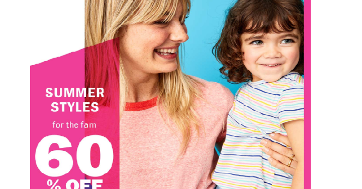Old Navy: Take 60% off Summer Styles for the Family! Women’s Swim Only $8! Today Only!