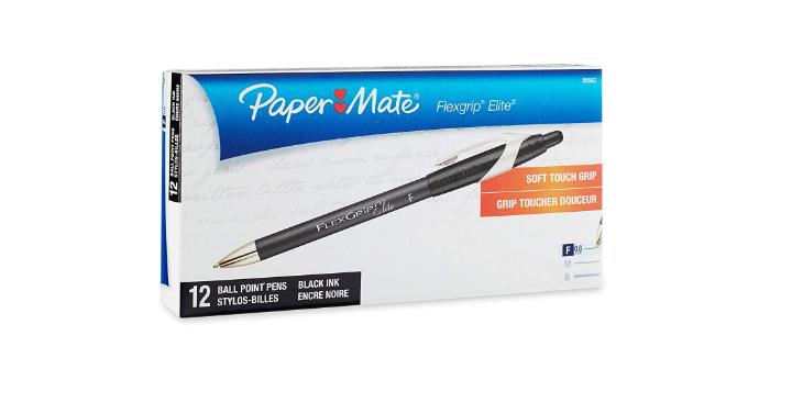 Paper Mate FlexGrip Elite Retractable Ballpoint Pens – Only $4.99! Paper Mate FlexGrip Elite Retractable Ballpoint Pens – Only $4.99!