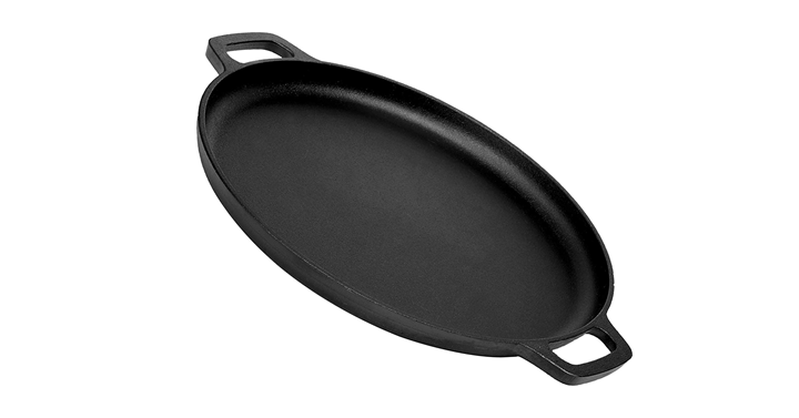 Pre-Seasoned Cast Iron Pizza and Baking Pan (13.5 Inch) – Now Just $20.99! Was $39.95!