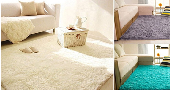 Soft Shaggy Rug Carpet Only $18.99 Shipped!