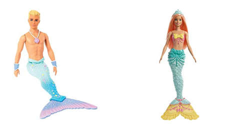 Barbie Dreamtopia Mermaid and Merman Dolls Only $7.94!!