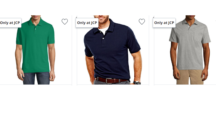 Men’s St. John’s Short Sleeve Polo Shirts Only $4.86! (Reg. $26) TONS of Colors to Choose From!