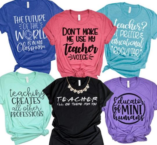 Teacher Graphic Tees – Only $13.99!