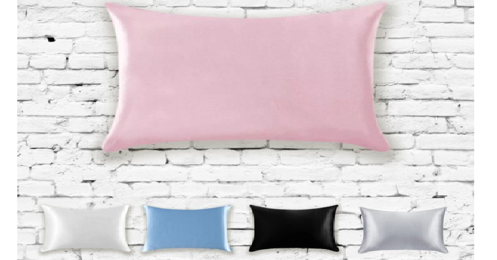 Silk Pillowcases – 5 Colors Only $14.99 Shipped!