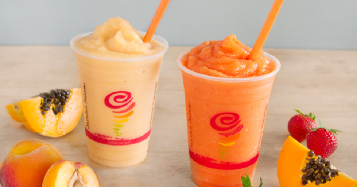 Jamba Juice Peach Pleasure Smoothie Copycat Recipe!