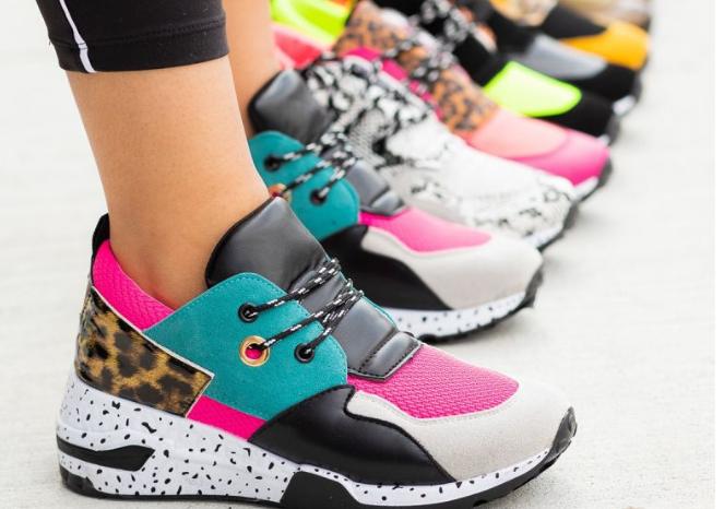 Chic Multi-Print Fashion Sneakers – Only $29.99!