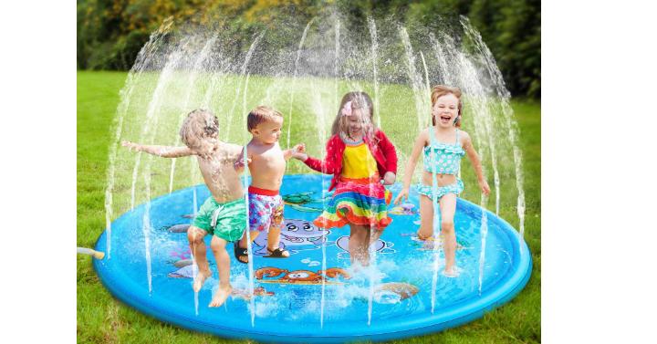 Inflatable Water Sprinkler Pad – Only $19.99!