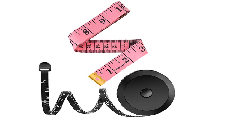Measuring Tape (2 Pack) Only $2.95 Shipped! Great for Body Measurements, Sewing & Crafts!