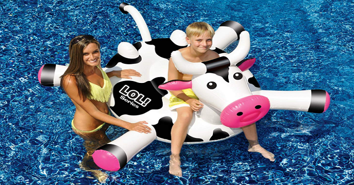 Swimline LOL Cow Inflatable Pool Float Only $17.99 Shipped! (Reg. $43.99)