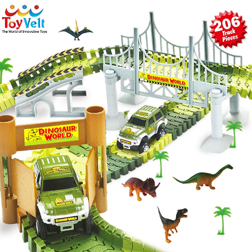 ToyVelt Dinosaur Track Set Only $20.78 with clipped coupon! (Reg. $60)