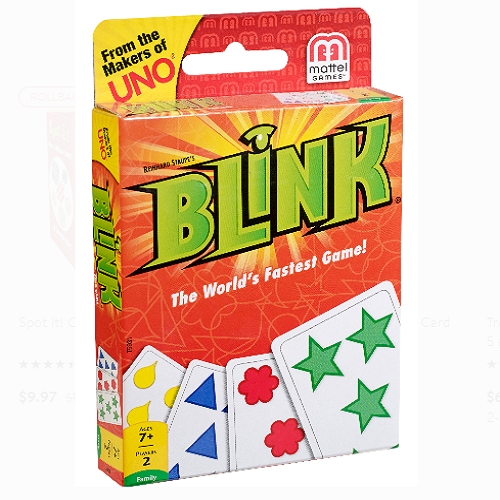 Reinhards Staupe’s Blink Card Game- World’s Fastest Card Game Only $4!!