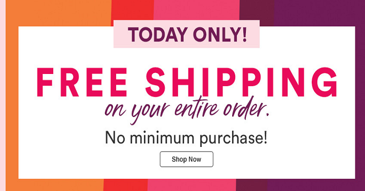 FREE Shipping on ALL Ulta Online Orders!! Today Only!