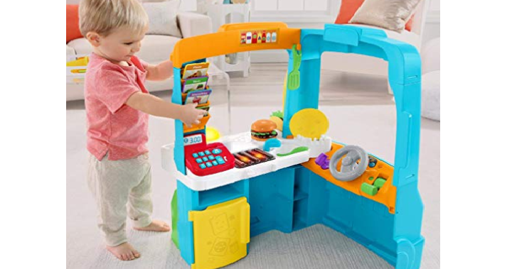 Fisher-Price Laugh & Learn Servin’ Up Fun Food Truck Only $48.99 Shipped! (Reg. $70)