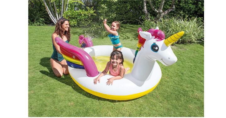 Intex Mystic Unicorn Inflatable Spray Pool – Only $15!